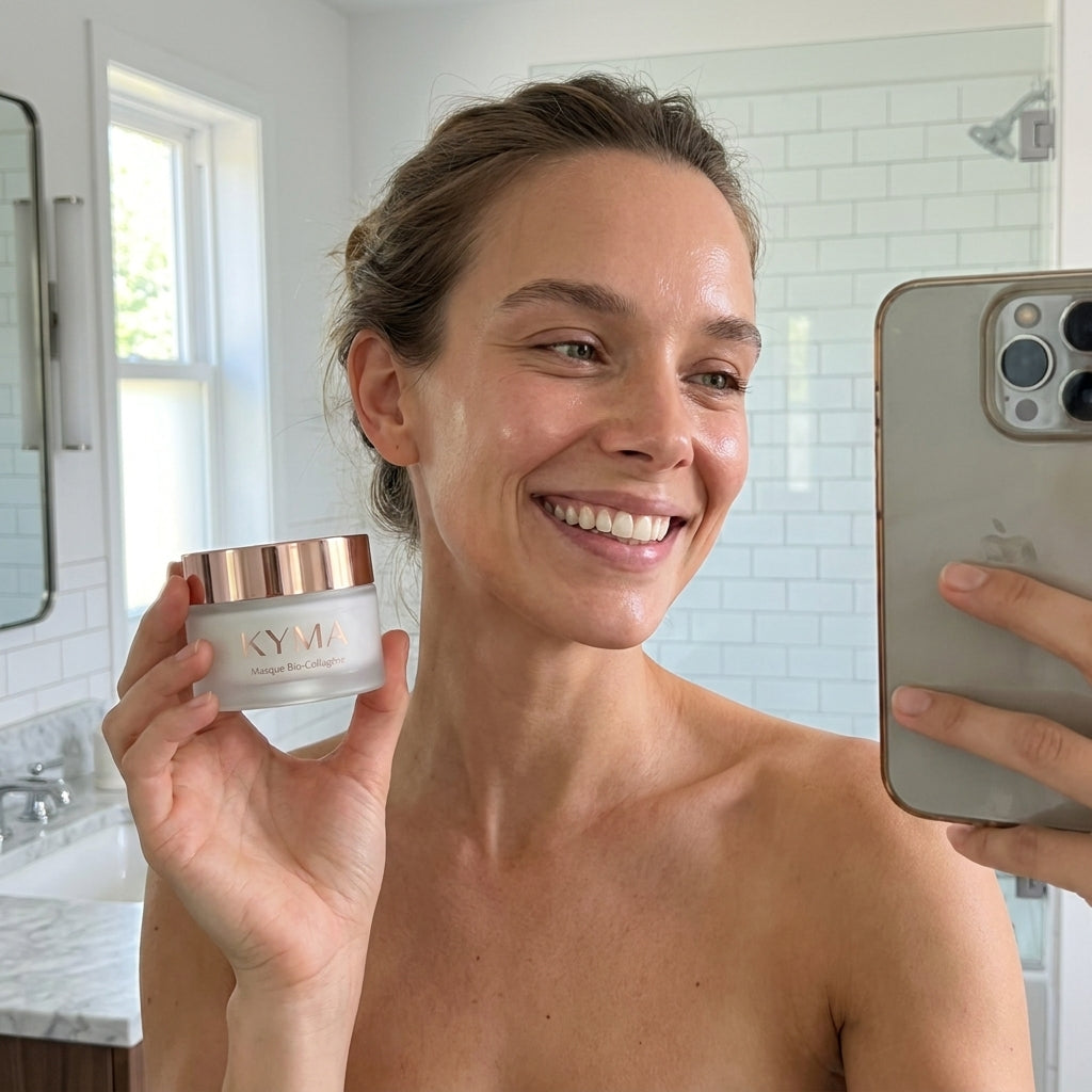 Le Masque Bio-Collagène KYMA™ — Effet Liftant & Peau Repulpée