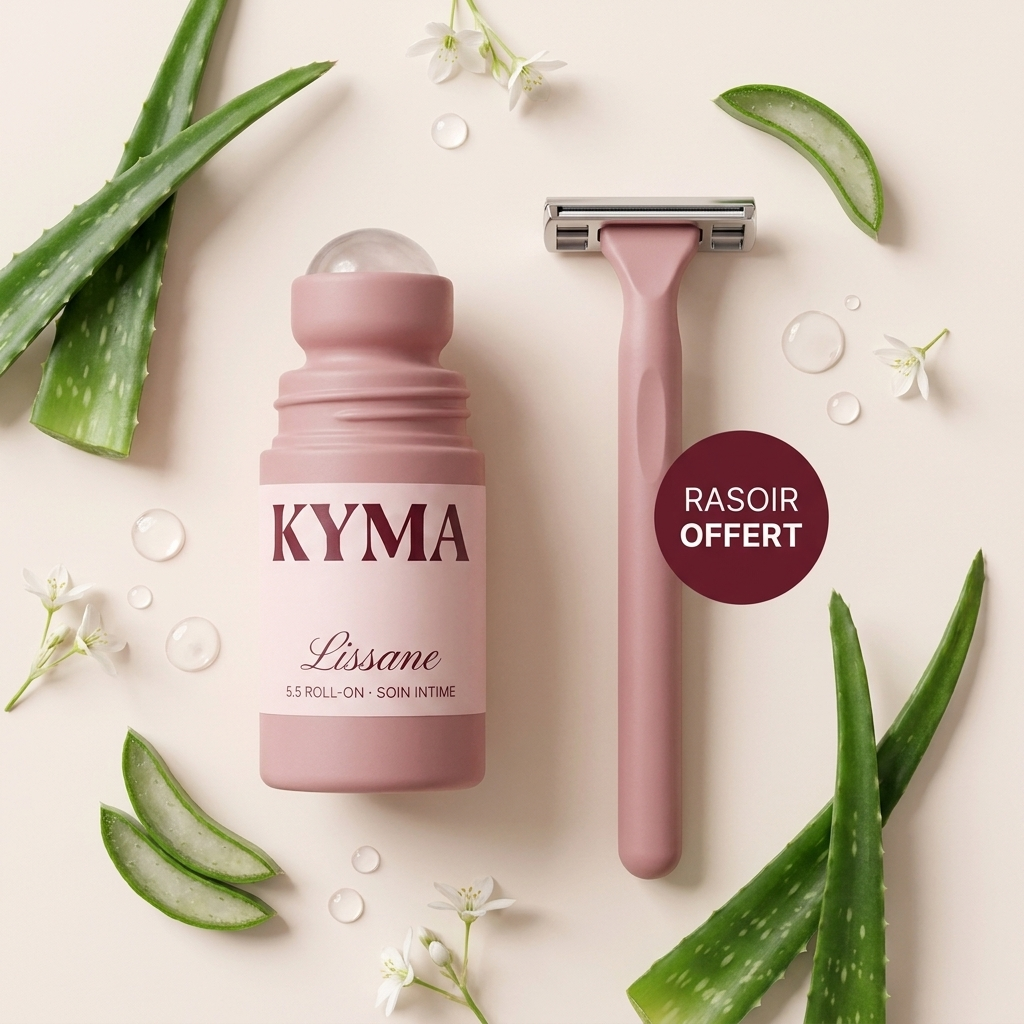 KYMA Lissane duo - roll-on + rasoir de precision OFFERT (valeur 14,90 EUR)