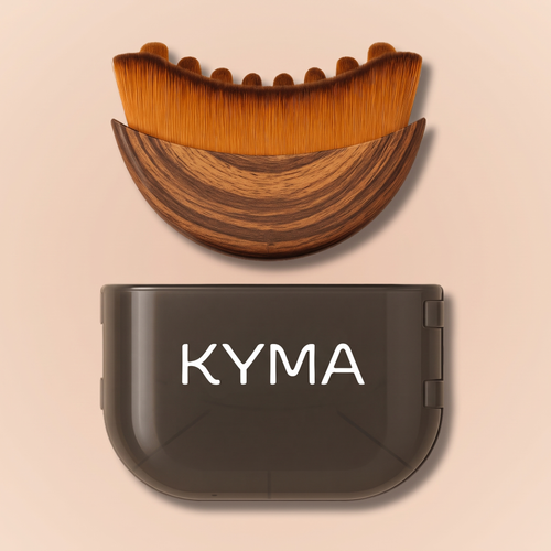 La Brosse Lift KYMA - brosse croissant drainage lymphatique + etui