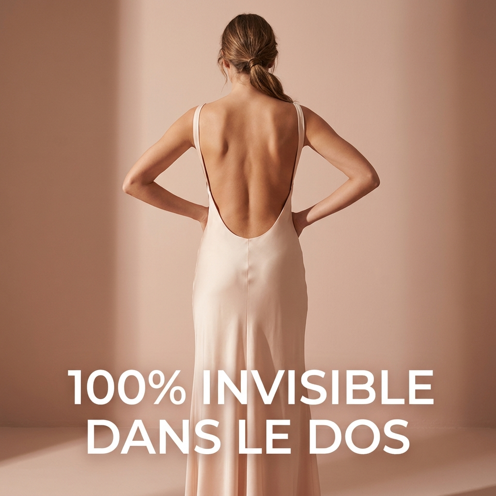 KYMA Eclipse 100% invisible dans le dos robe dos-nu
