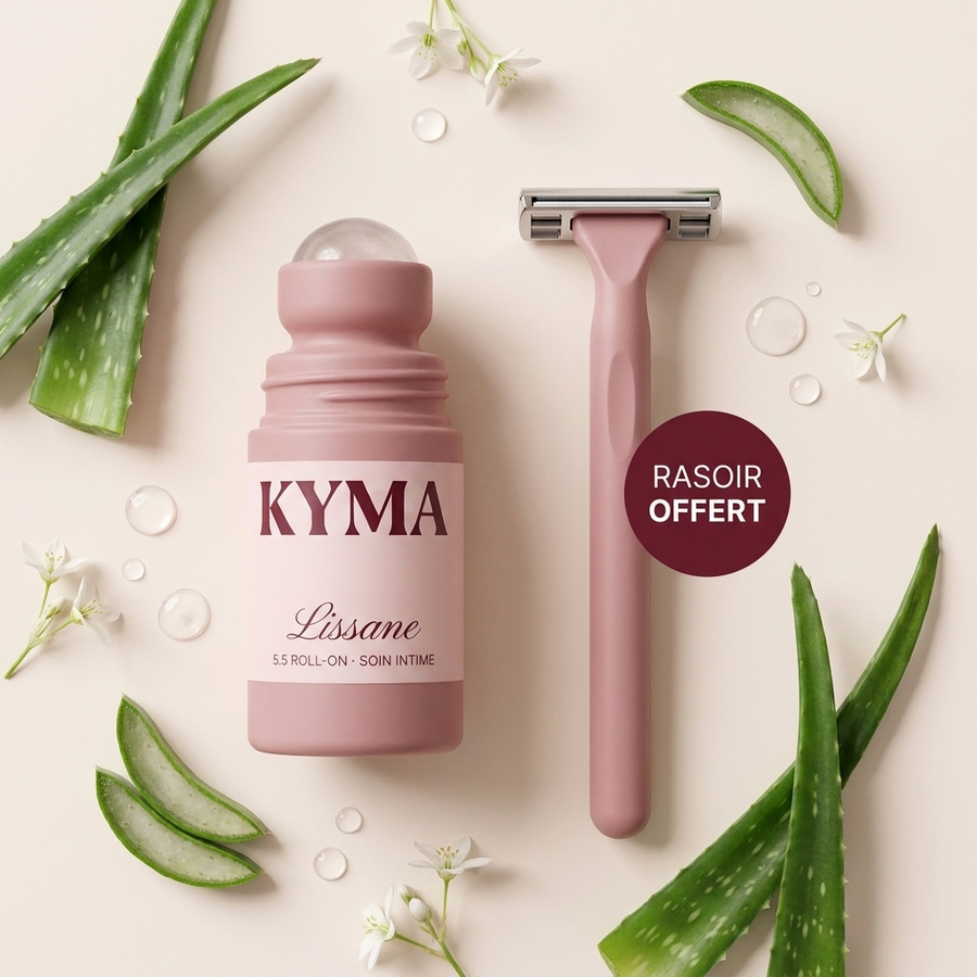 KYMA Lissane duo - roll-on + rasoir de precision OFFERT (valeur 14,90 EUR)